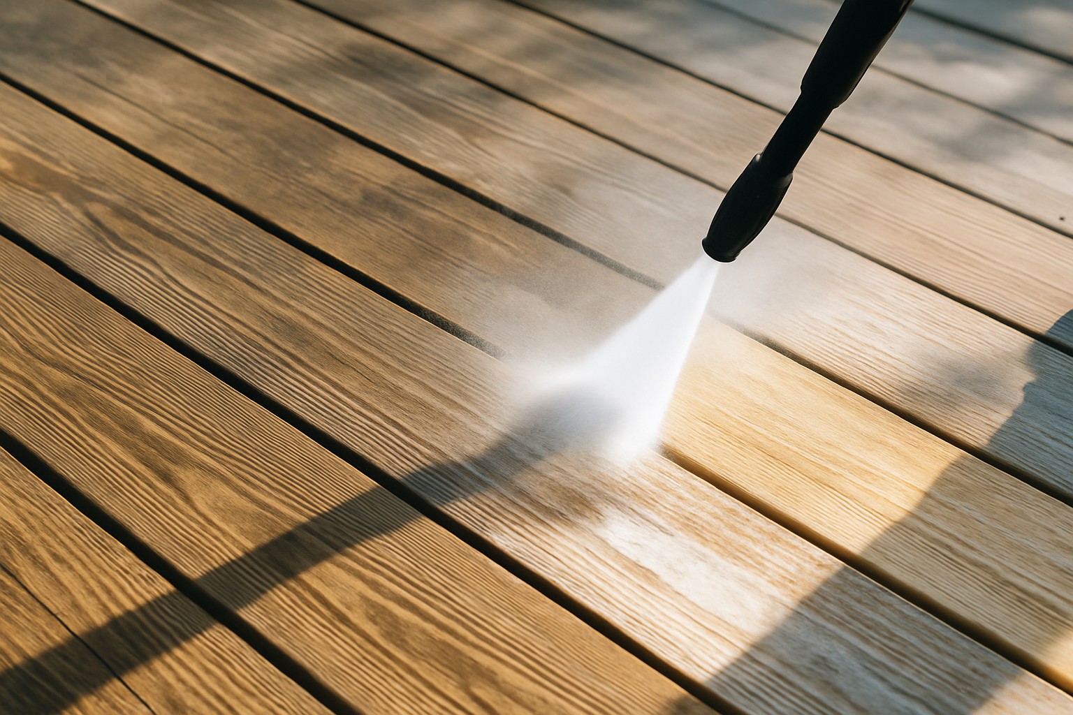 Powerwashing Tips That Prevent Damage to Your Deck