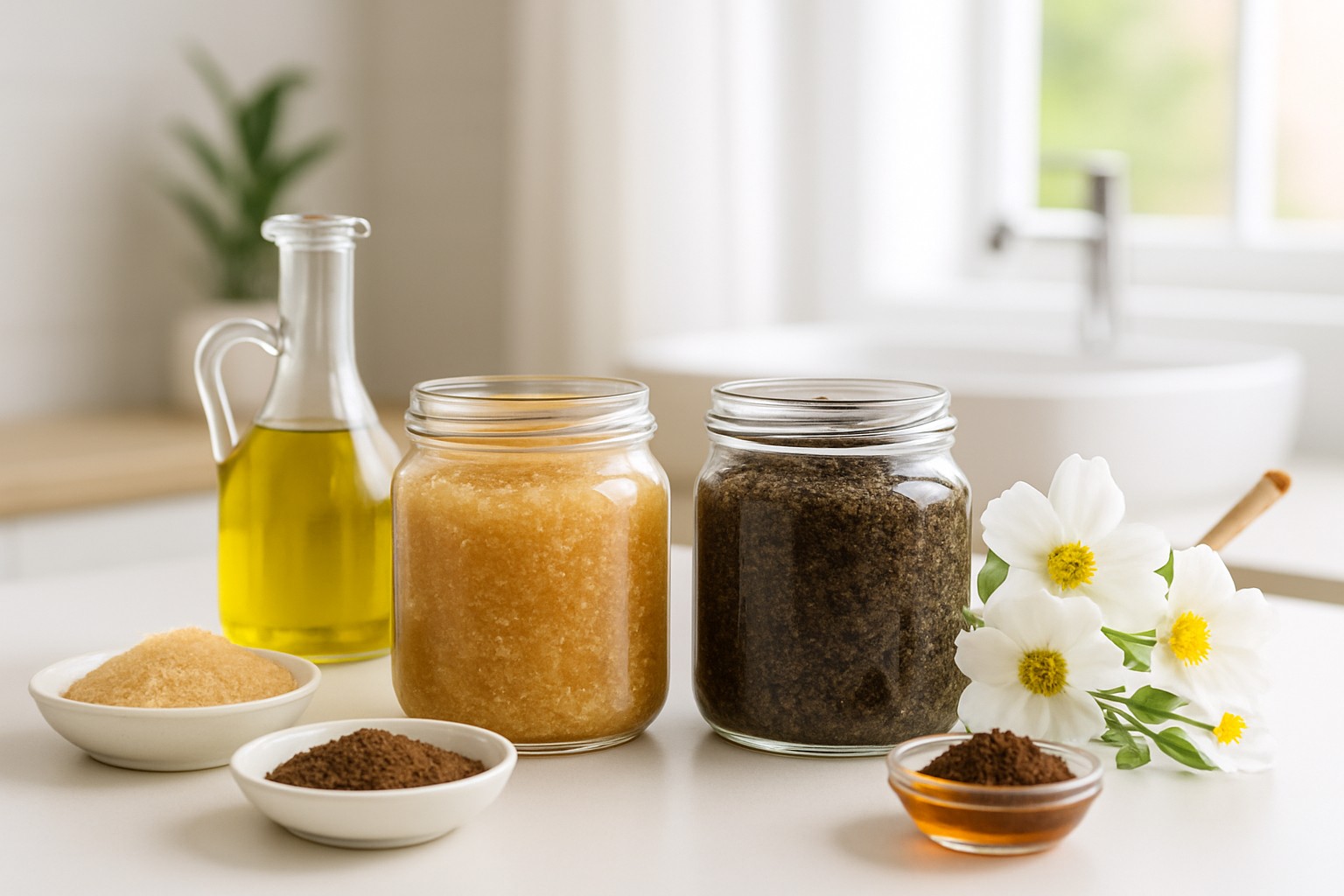 How to Make a Body Scrub Without Coconut Oil Using Simple Ingredients