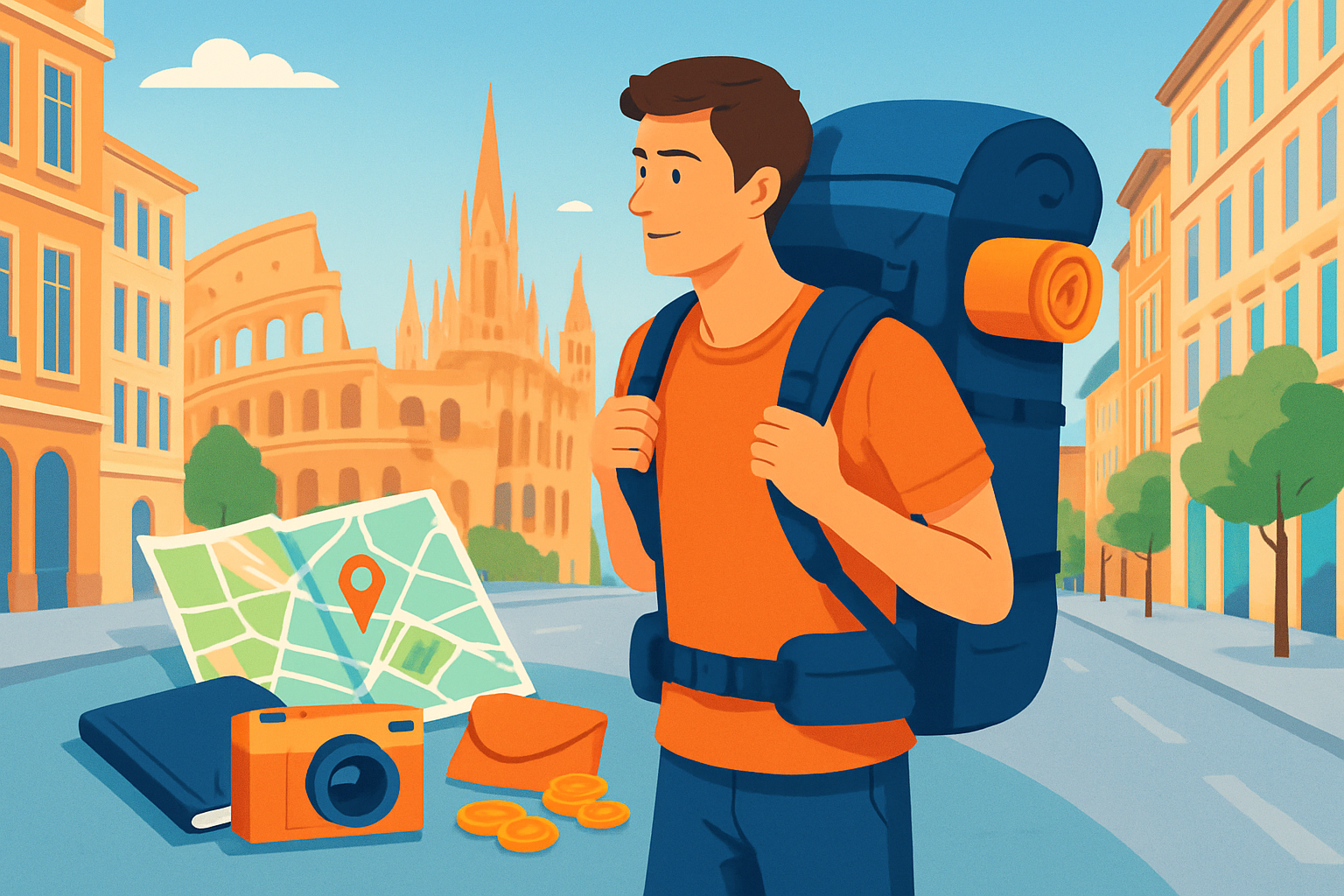 Best Backpacking Through Europe Route for Budget Travelers