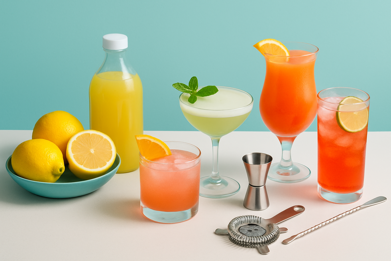 Drinks Made with Sweet and Sour Mix to Try at Home