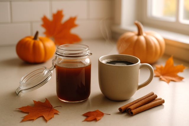How to Make Pumpkin Spice Syrup for Coffee at Home