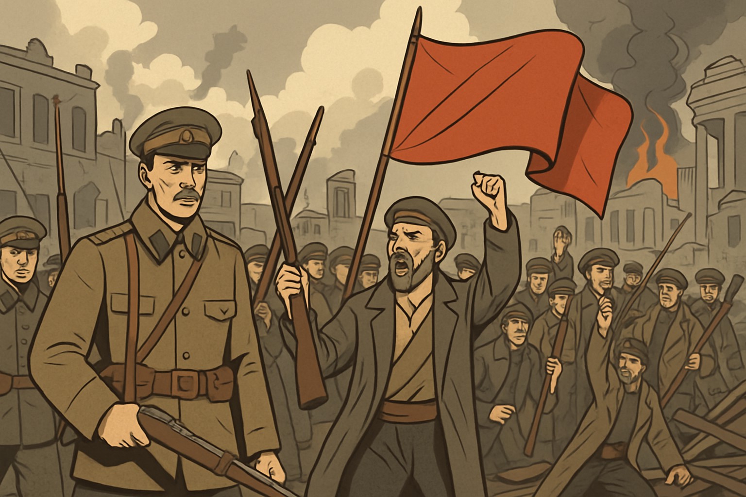 What Led Russia To Withdraw From World War 1 Quickly?