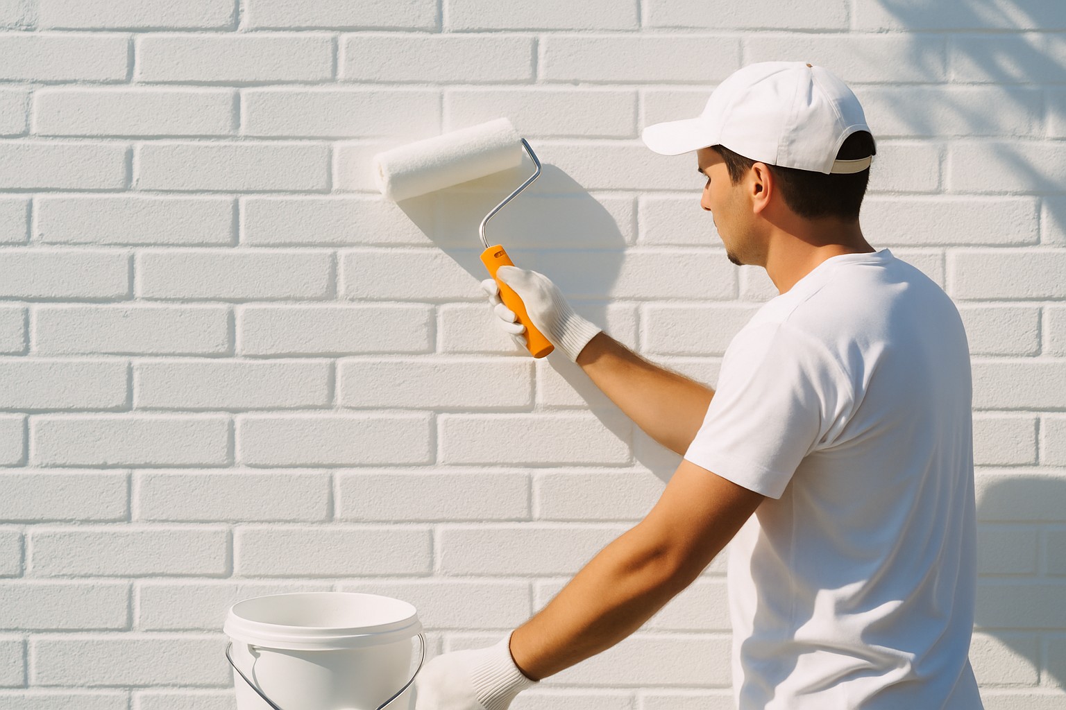 Painting Bricks White the Right Way First Time